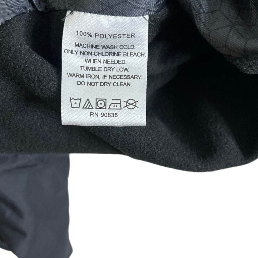 Port Authority NWOT Amity Hall NYC Full Zip Mock Neck Puffer Vest Black Small - Picture 8 of 9